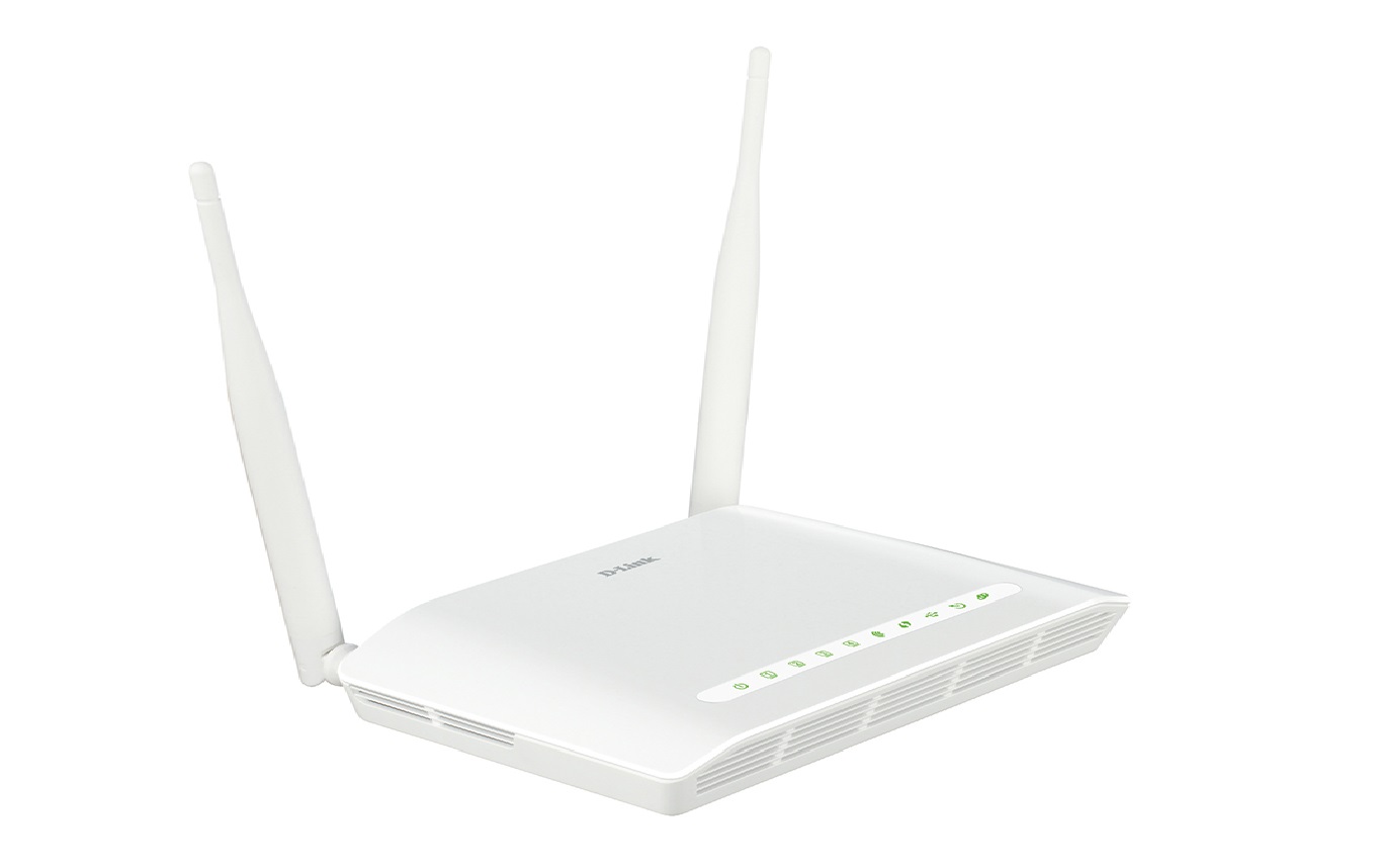 مودم روتر ADSL دی لینک DSL-2750U New N300 ADSL2+ Wireless Modem Router