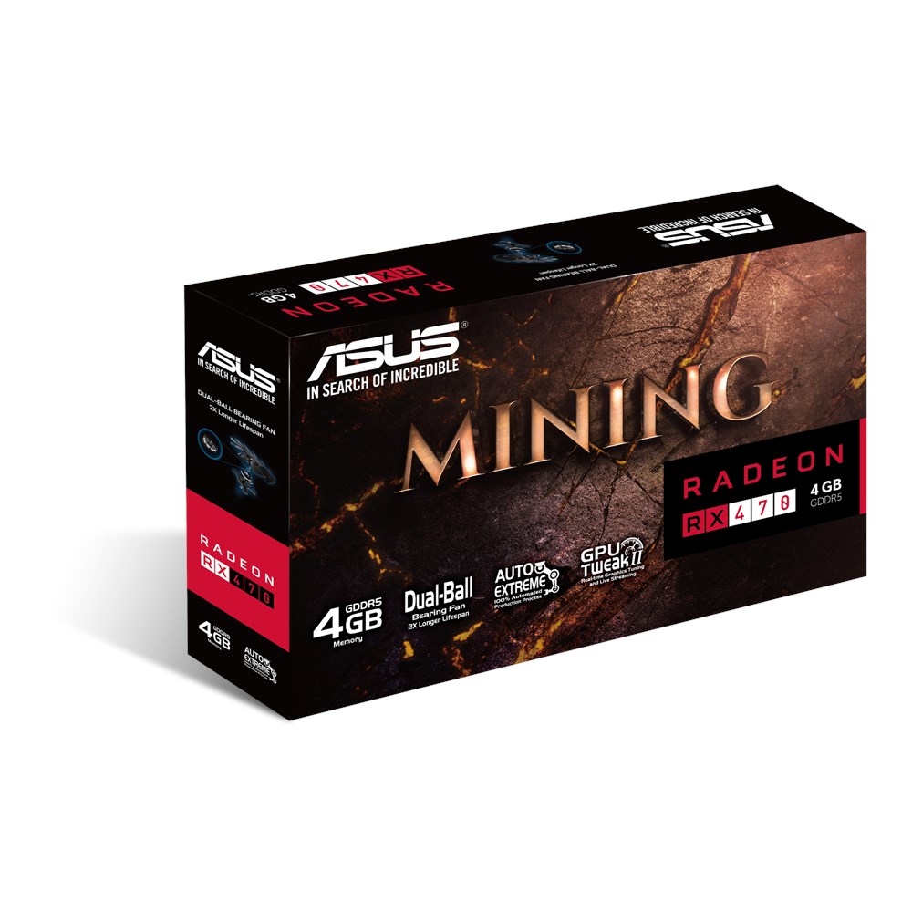 Asus mining clearance rx 470 4g