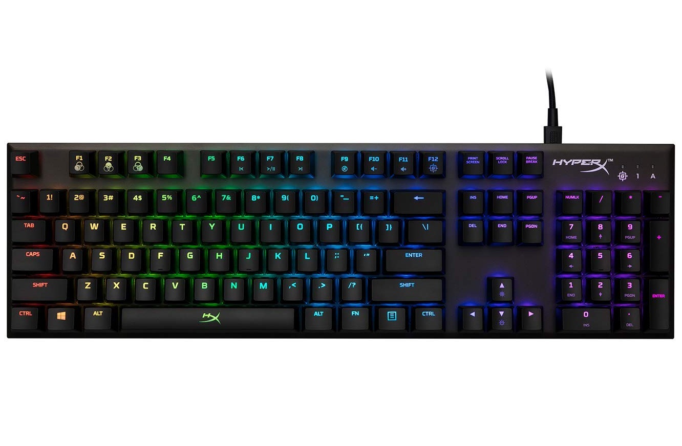 کیبورد گیمینگ کینگستون مدل HyperX Alloy 