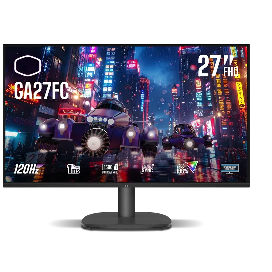 مانیتور گیمینگ کولر مستر مدل GA27FC سایز 27 اینچ