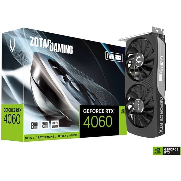 کارت گرافیک زوتک مدل RTX 4060 Twin Edge حافظه 8 گیگابایت