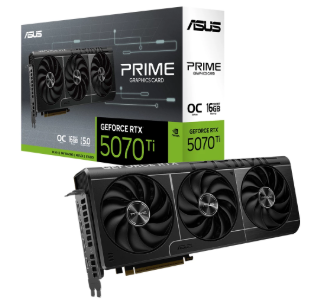 کارت گرافیک  ایسوس کارت گرافیک ایسوس مدل PRIME GeForce RTX 5070 Ti 16GB GDDR7 OC Edition