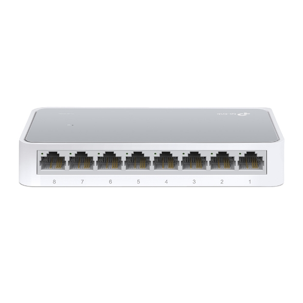 سوئیچ 8 پورت مگابیتی دسکتاپ تی پی لینک مدل TL-SF1008D