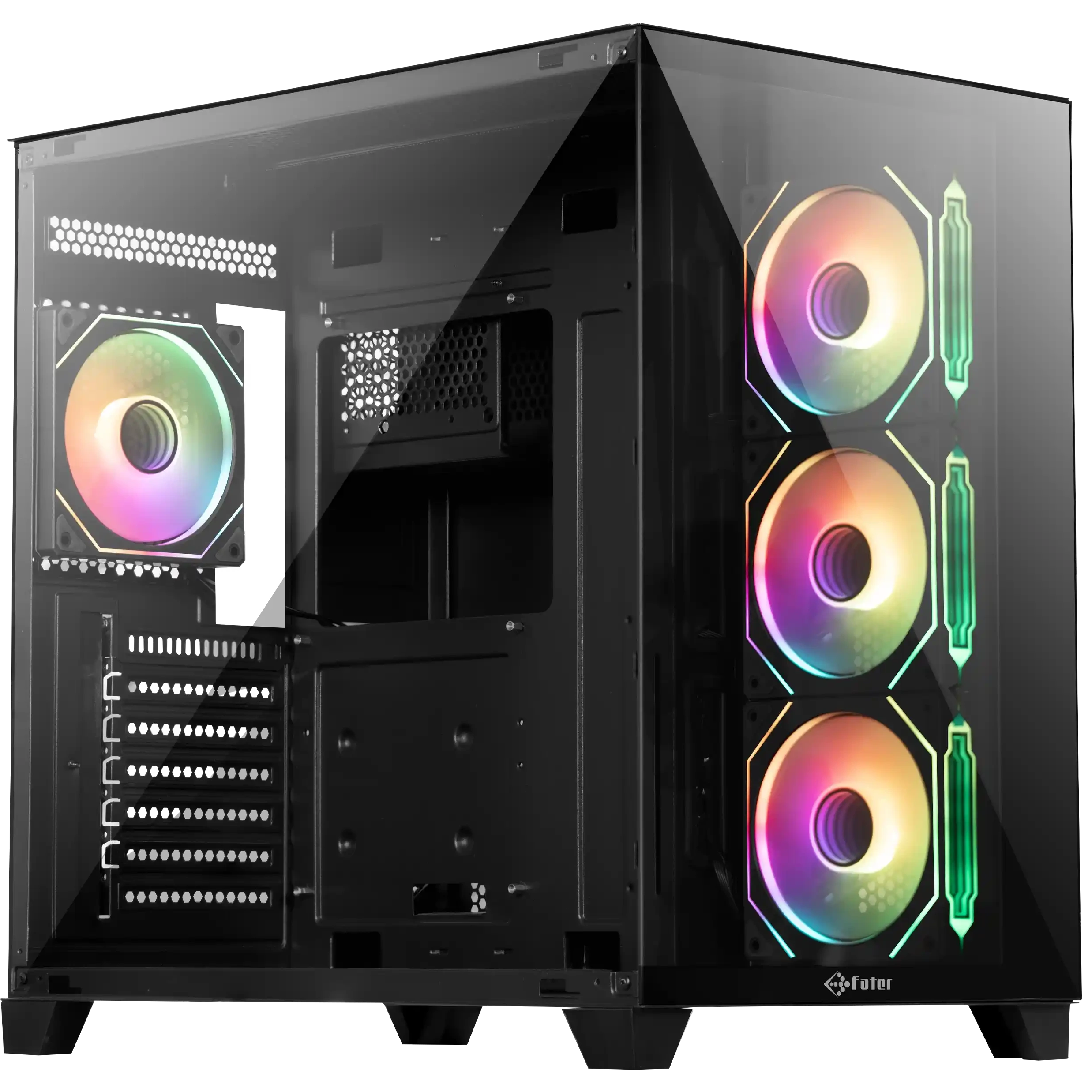 کیس کامپیوتر فاطر مدل FG-880B Mid Tower مشکی