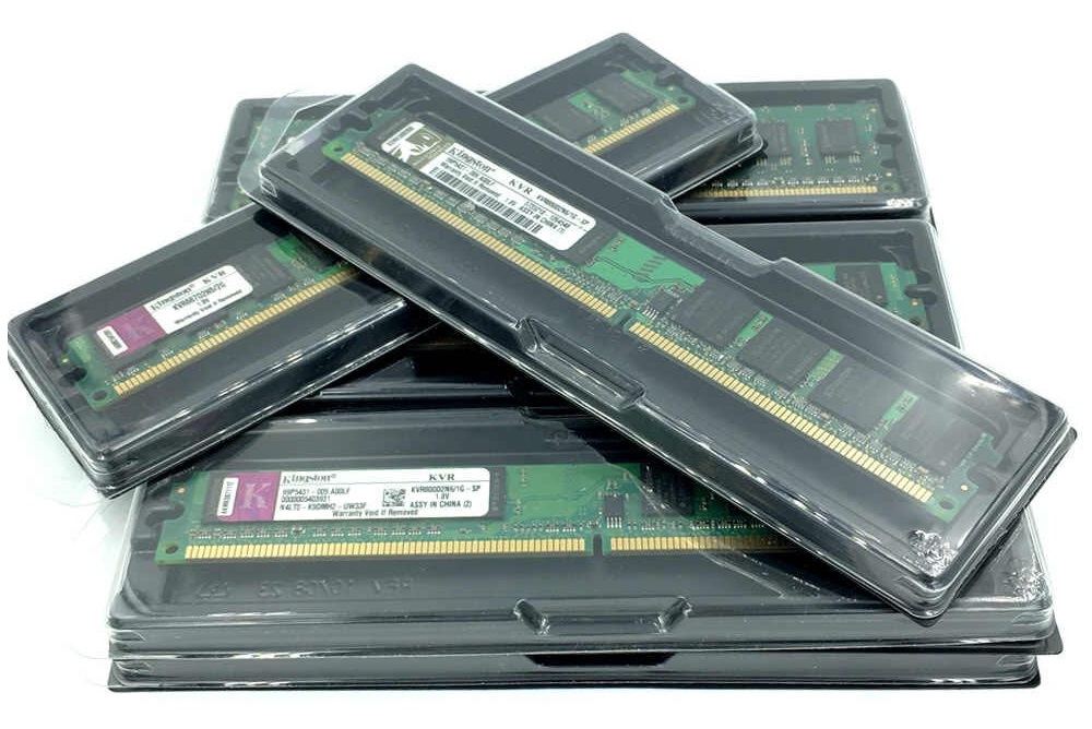 رم کامپیوتر RAM کینگستون KVR DDR2 2GB 800MHz CL6 DIMM 16 Chip Desktop RAM