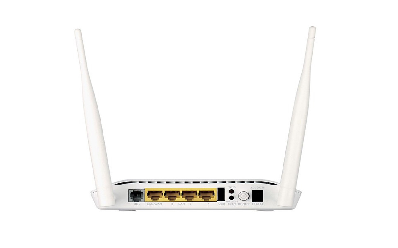 مودم روتر ADSL دی لینک DSL-2750U New N300 ADSL2+ Wireless Modem Router