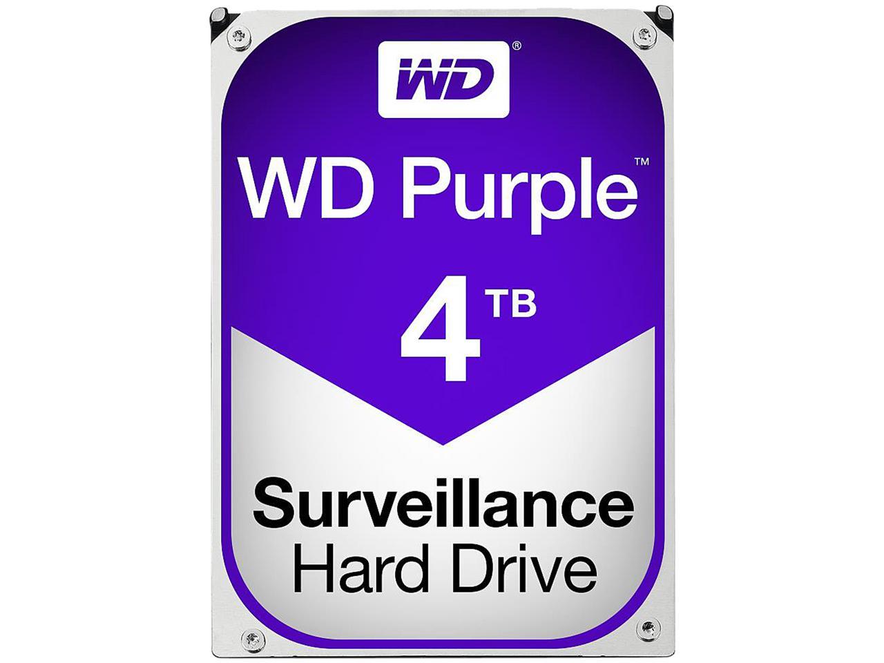 هارد اینترنال وسترن دیجیتال WD40PURX Purple 4TB 64MB