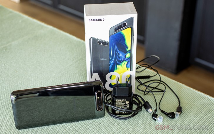 گوشی موبایل سامسونگ گلکسیA80 با قابلیت 4 جی 128 گیگابایت دو سیم کارت 